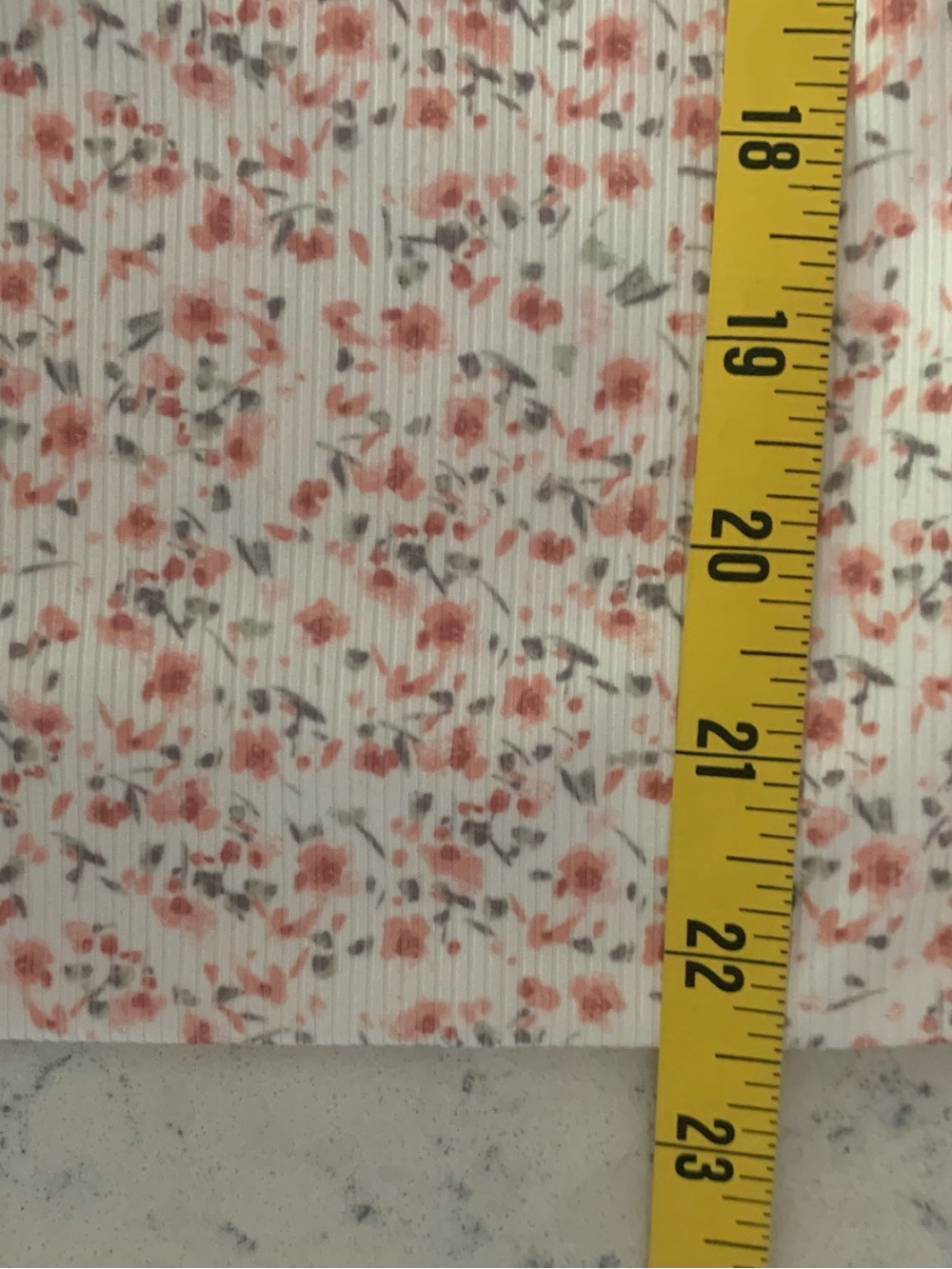Women's Square Neck Floral Tank Top - Pink Ivory NWT - Medium - Picture 5 of 6